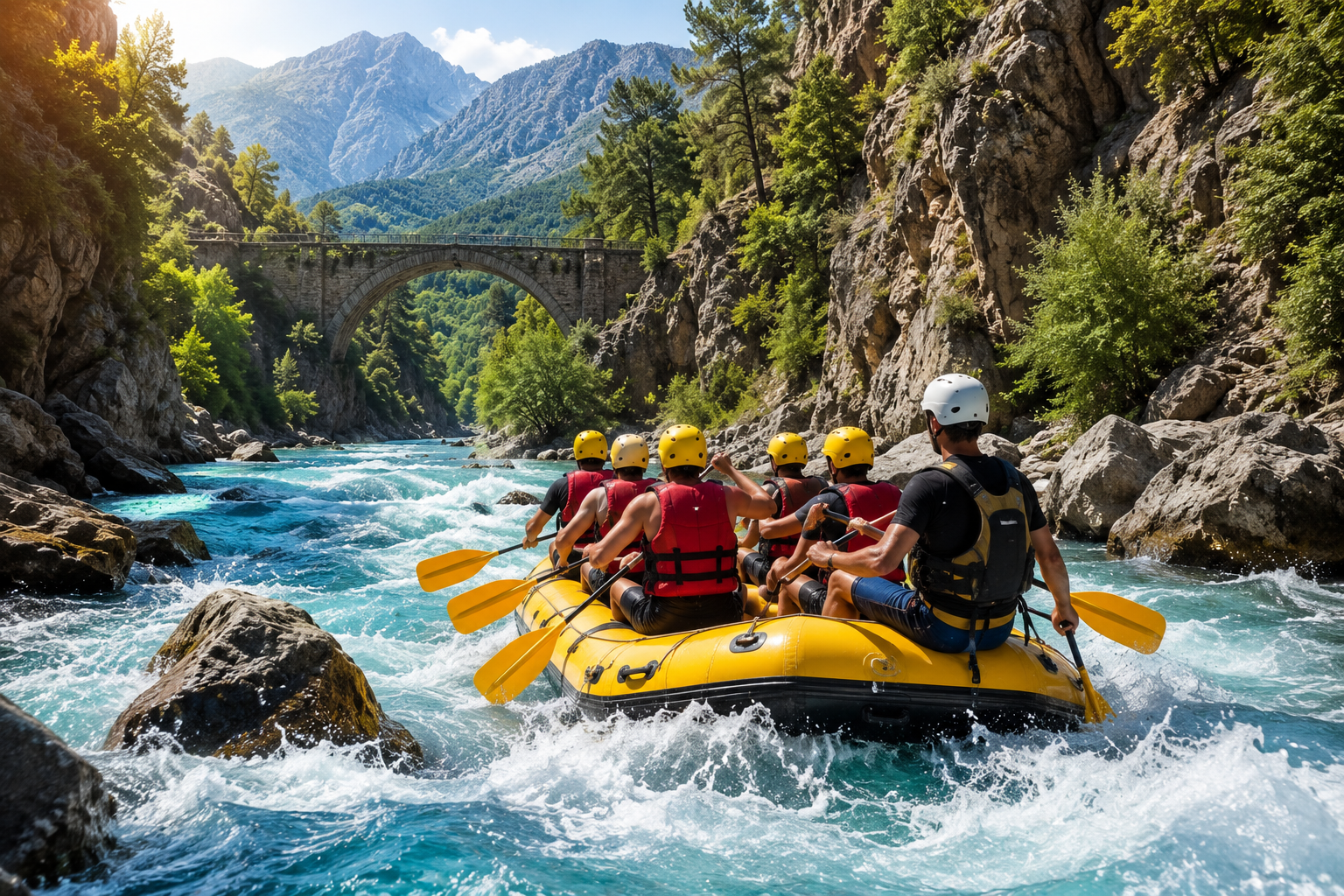 Rafting im Köprülü Canyon