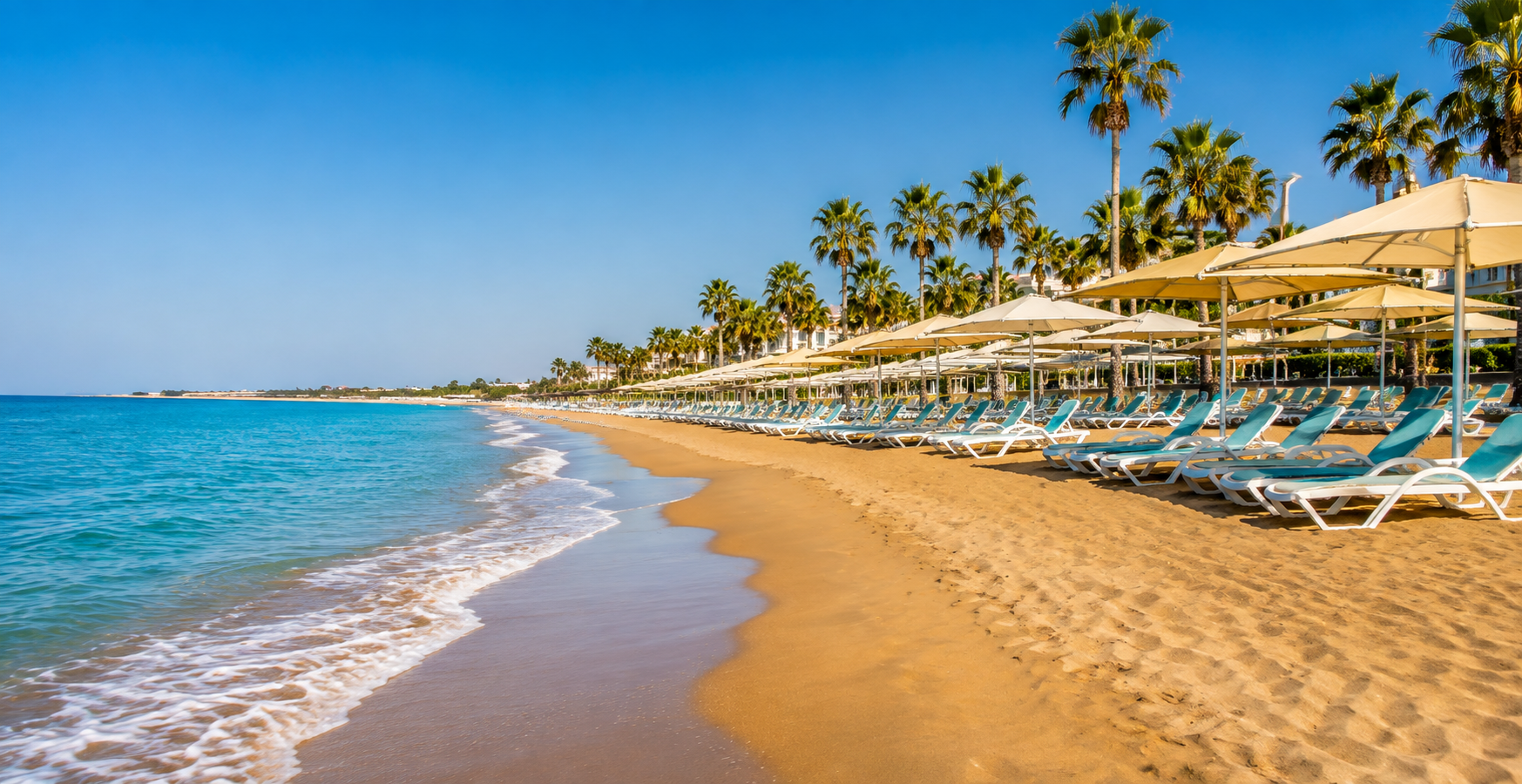Evrenseki Beach in Side, Türkiye