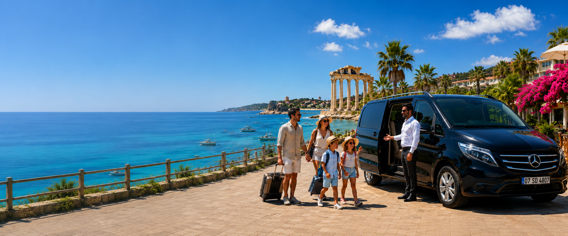 VIP Transfer in Side & Umgebung – Side Türkei
