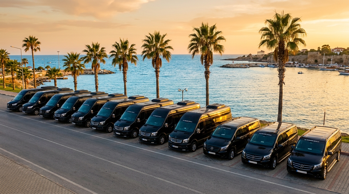 Mercedes VIP Fahrzeugflotte in Side & Antalya